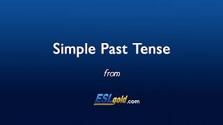 check-my-english.com Simple Past Tense video