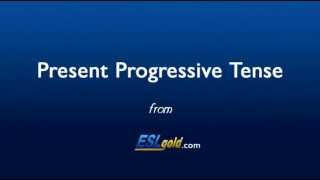 check-my-english.com Present Progressive Tense video