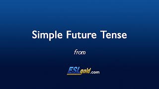 check-my-english.com Simple Future Tense video