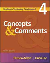 Concepts & Comments (Reading & Vocabulary Development) from check-my-english.com