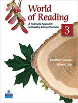 World of Reading 3: A Thematic Approach to Reading Comprehension from check-my-english.com